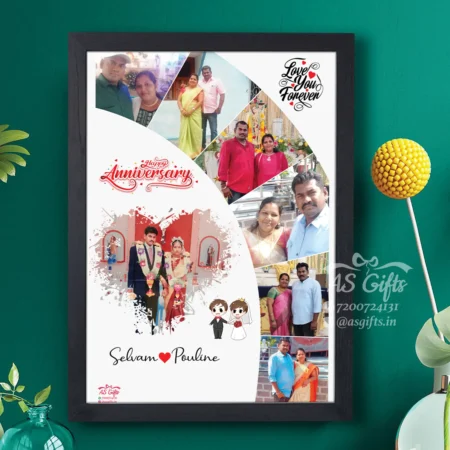 anniversary photo frame